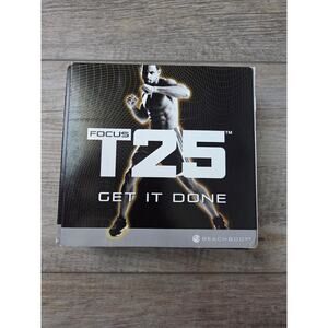 Beachbody‎ Focus T25 Workout DVD Lot Shaun T Beta Gamma Cycles Fitness Set